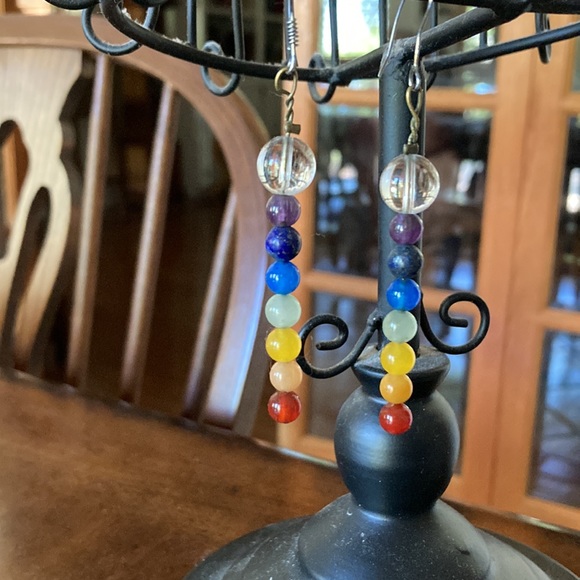 Chakra Custom Made Earrings - Picture 2 of 2